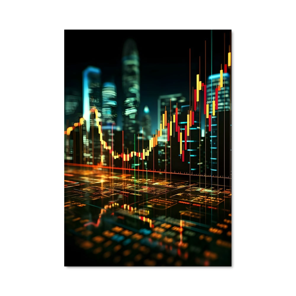 Poster Skyline Énergique