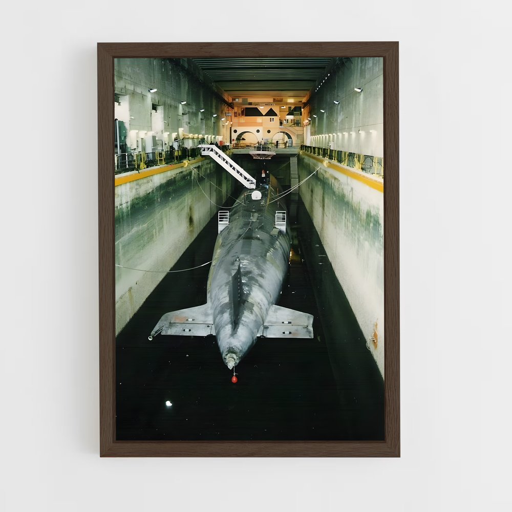 ap-submarines-7 cadre Bois foncé