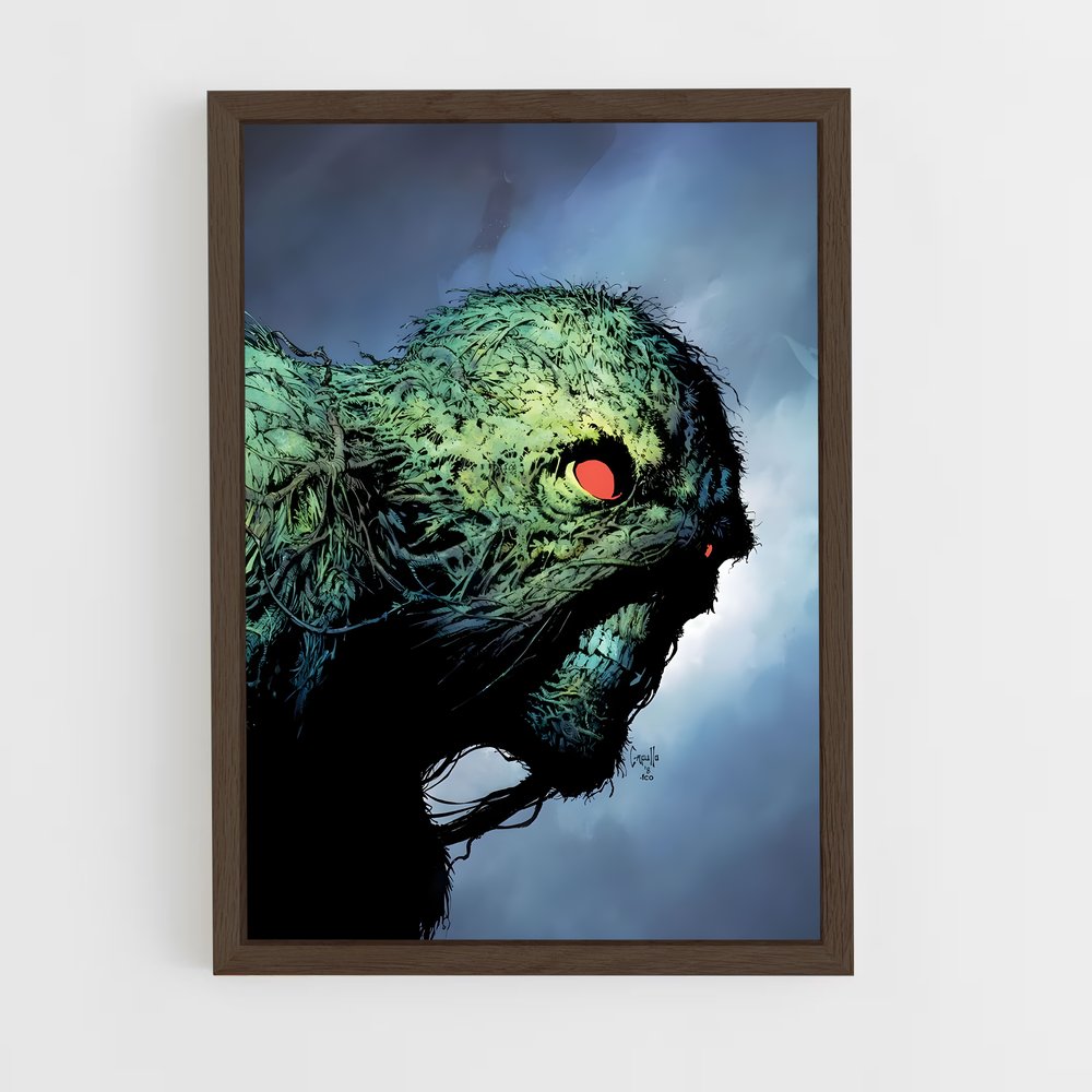 ap-swamp thing-4 cadre Bois foncé