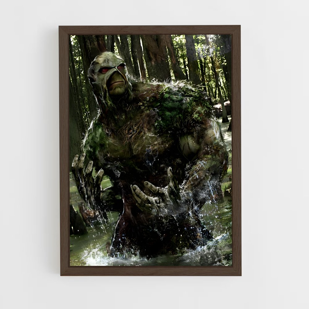 ap-swamp thing-5 cadre Bois foncé