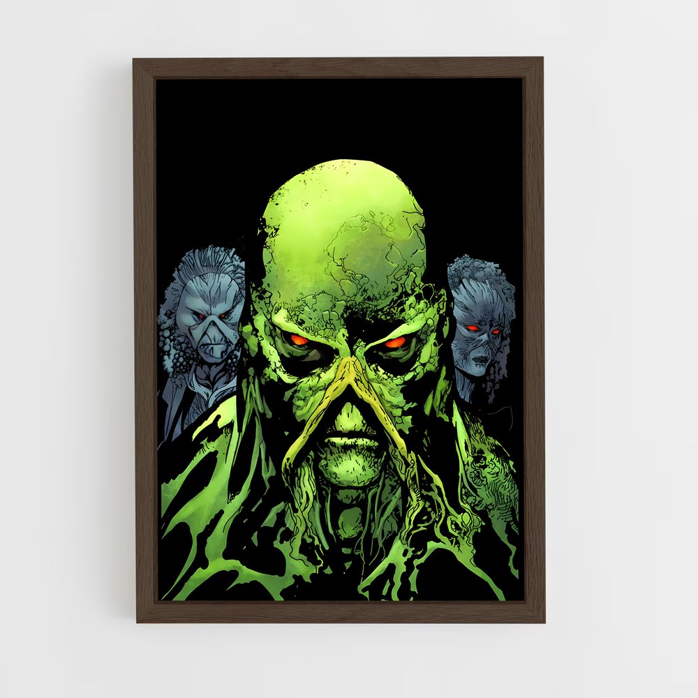 ap-swamp thing-8 cadre Bois foncé