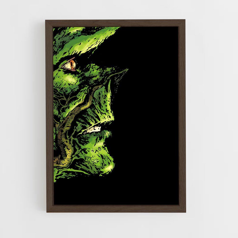 ap-swamp thing-9 cadre Bois foncé
