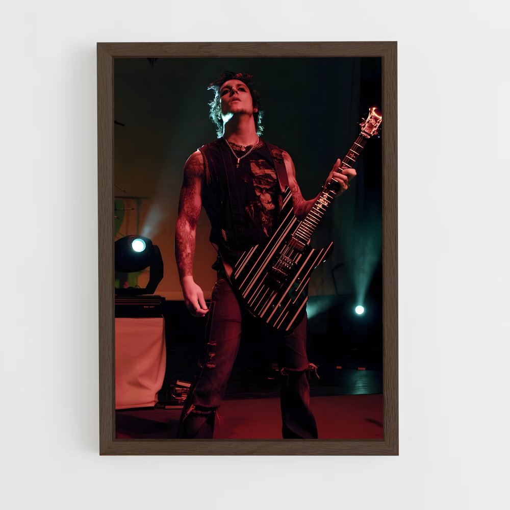 ap-synyster gates-4 cadre Bois foncé