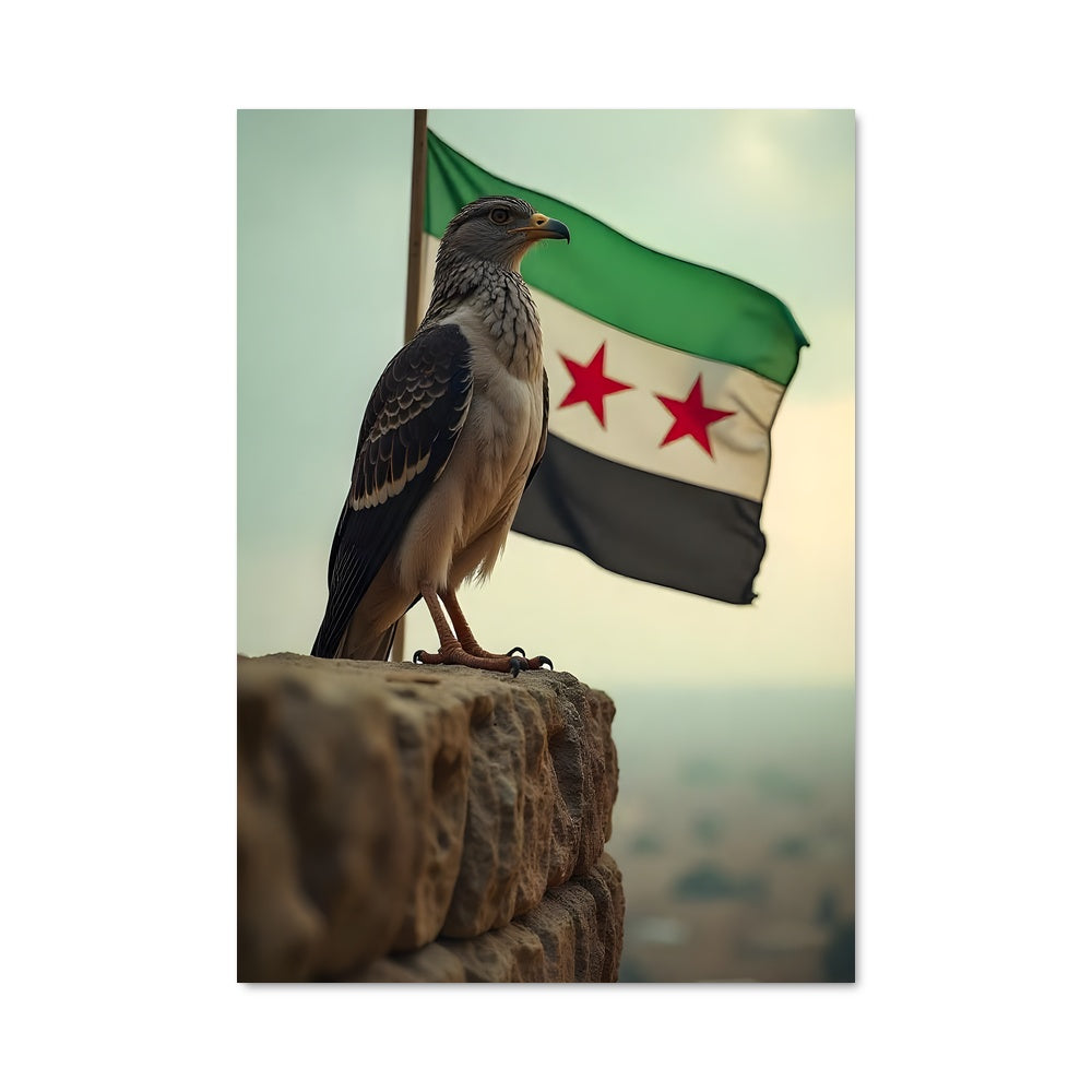 Poster L'Oiseau et le Drapeau