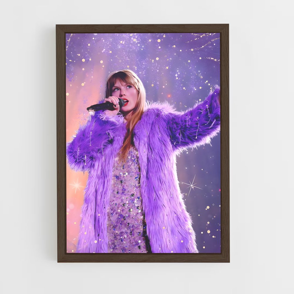 ap-taylor swift-15 cadre Bois foncé