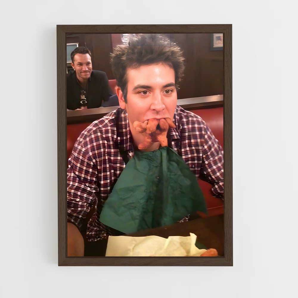 ap-ted mosby-1 cadre Bois foncé
