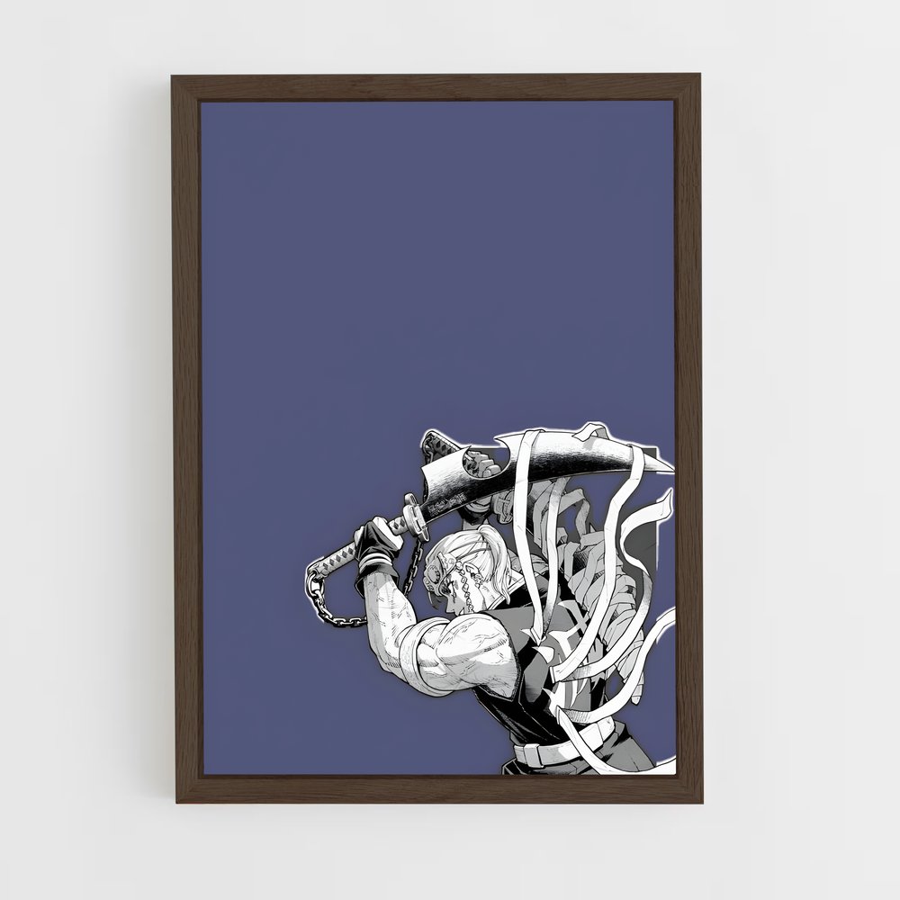 ap-tengen uzui-12 cadre Bois foncé