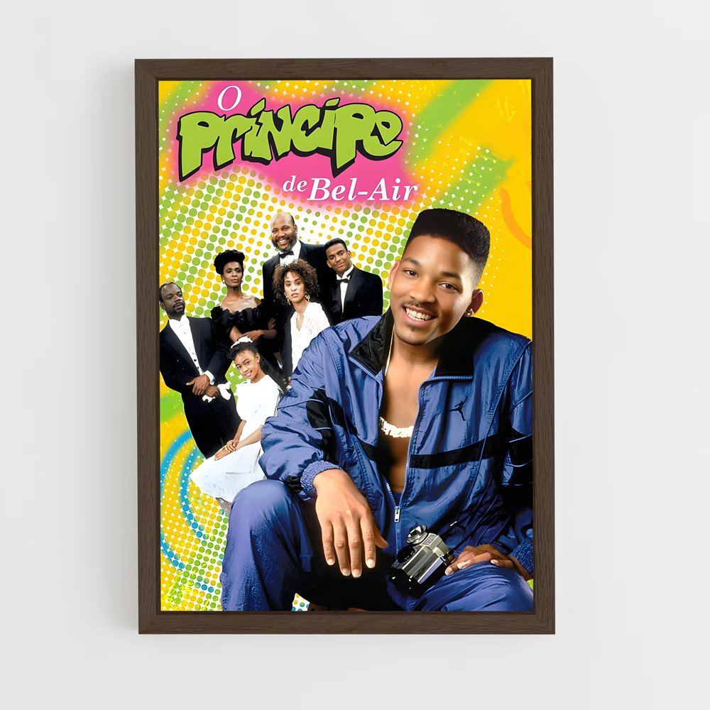 ap-the fresh prince of bel air-11 cadre Bois foncé