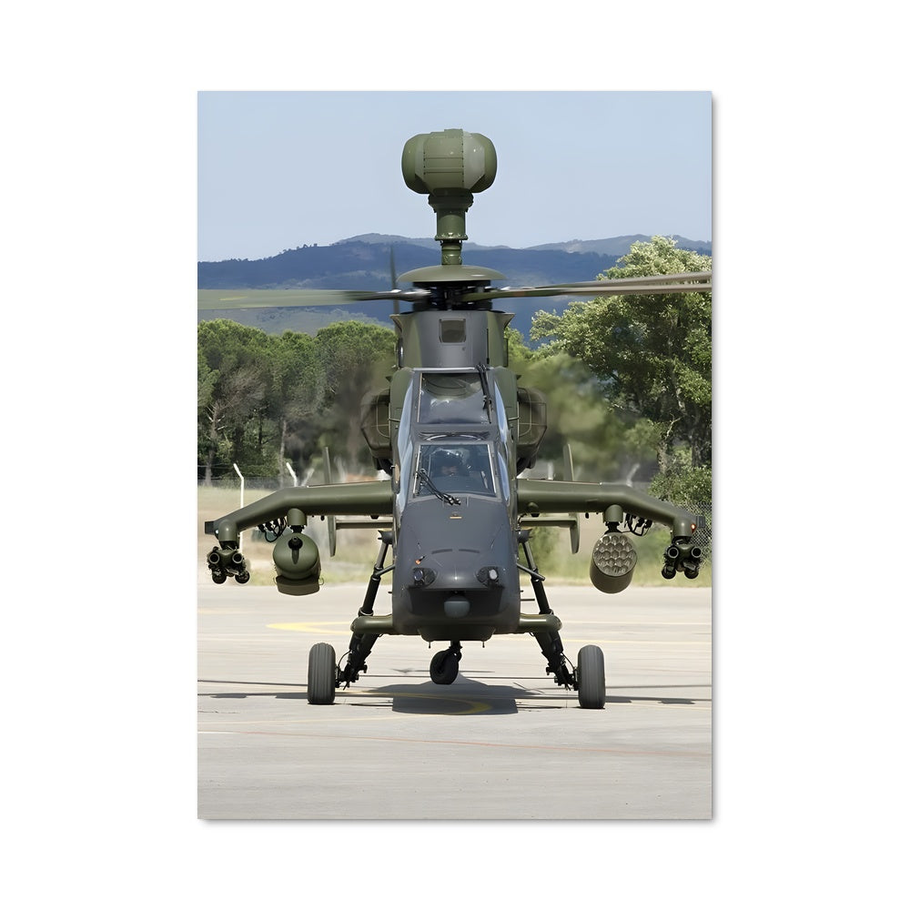 Poster Hélicoptère de Guerre