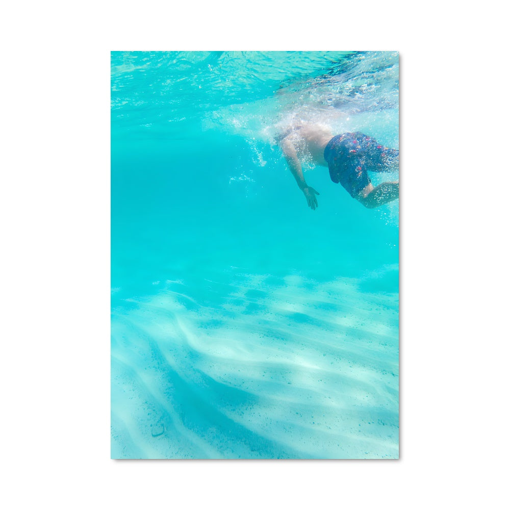 Poster Surf à Tobago Cays