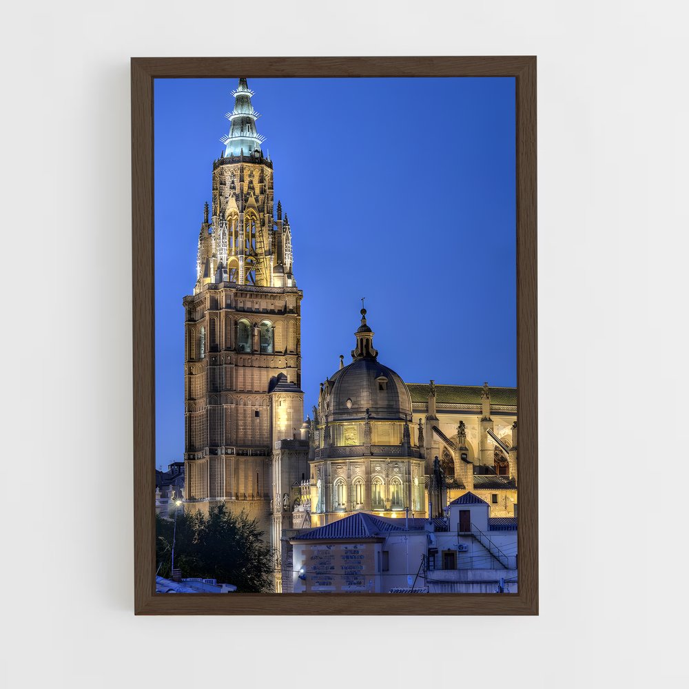 ap-toledo cathedral-4 cadre Bois foncé