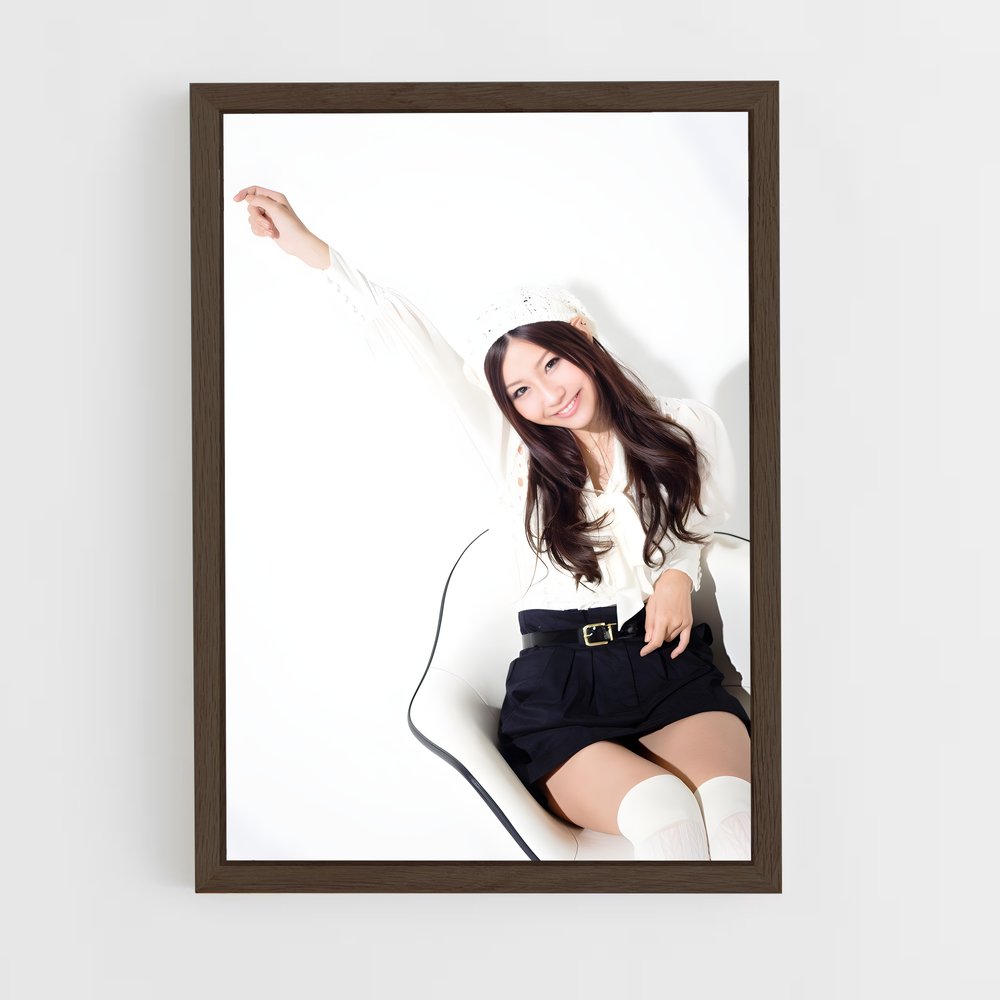 ap-tomomi ogawa-13 cadre Bois foncé