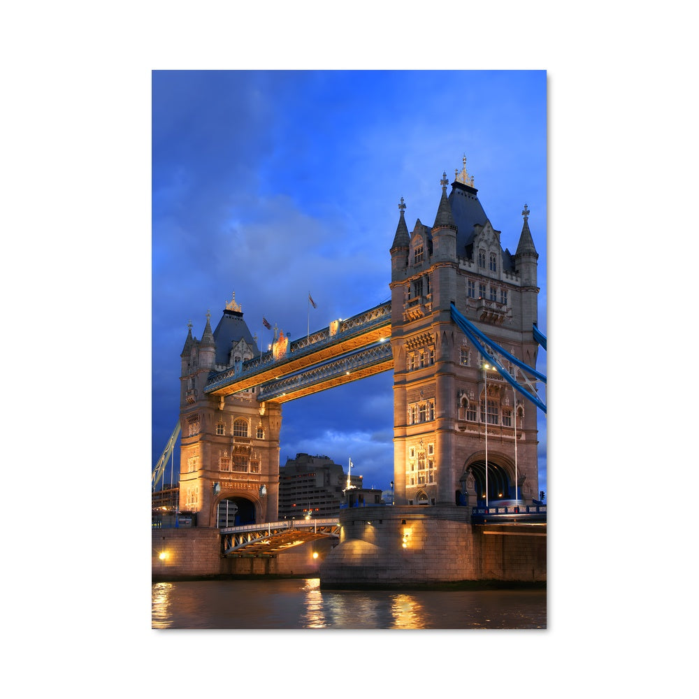 Poster Câbles Bleus