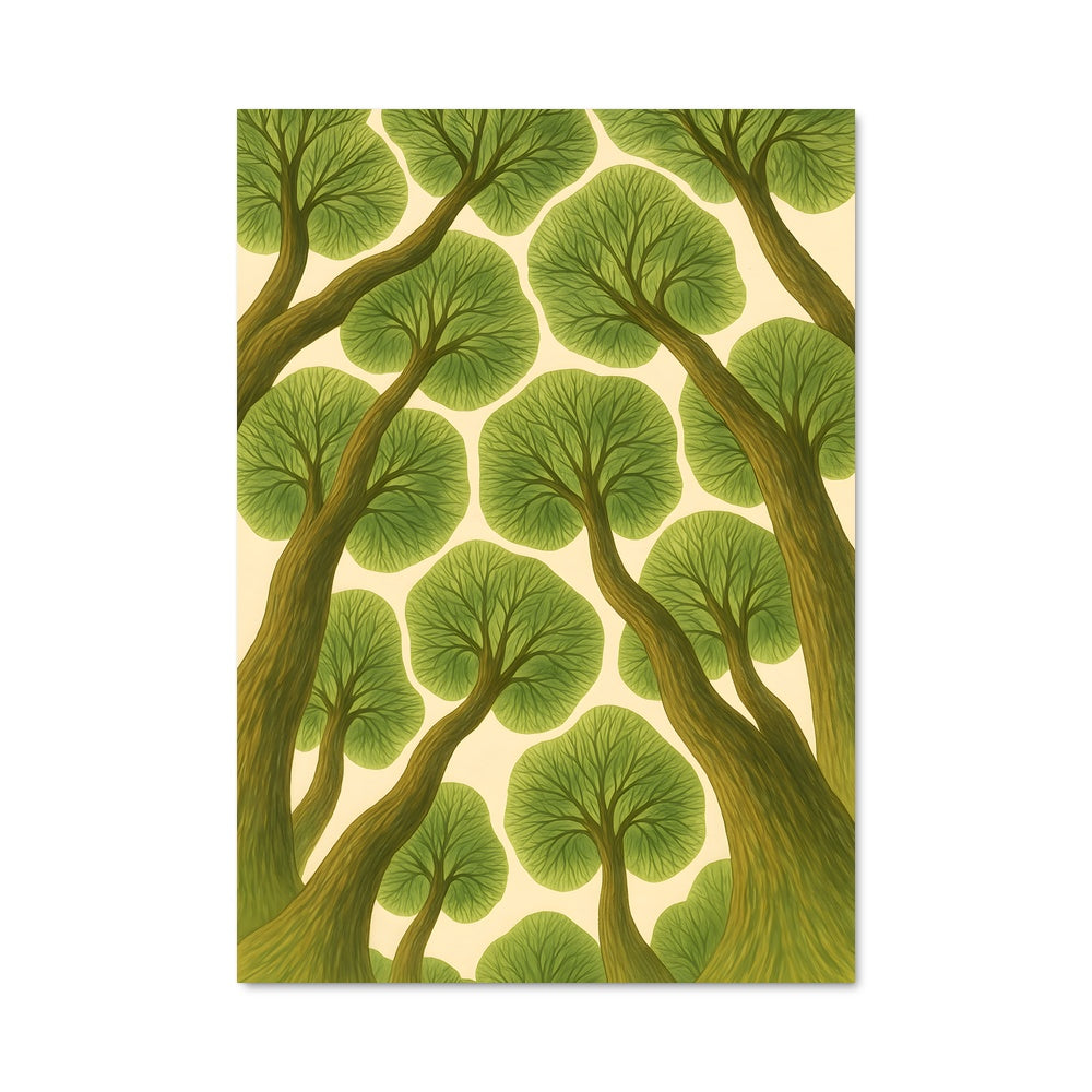 Poster Canopée Verdoyante