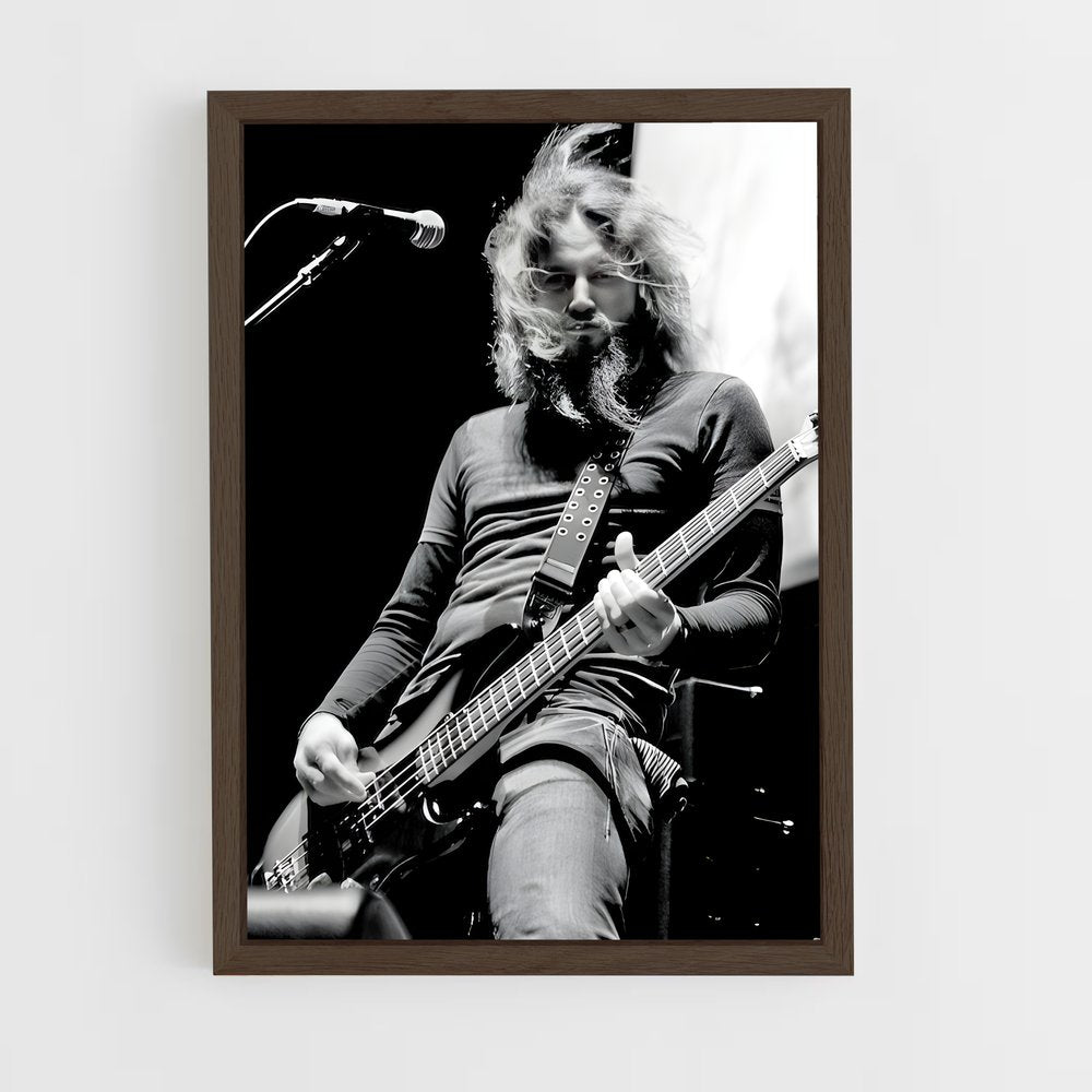 ap-troy sanders-6 cadre Bois foncé