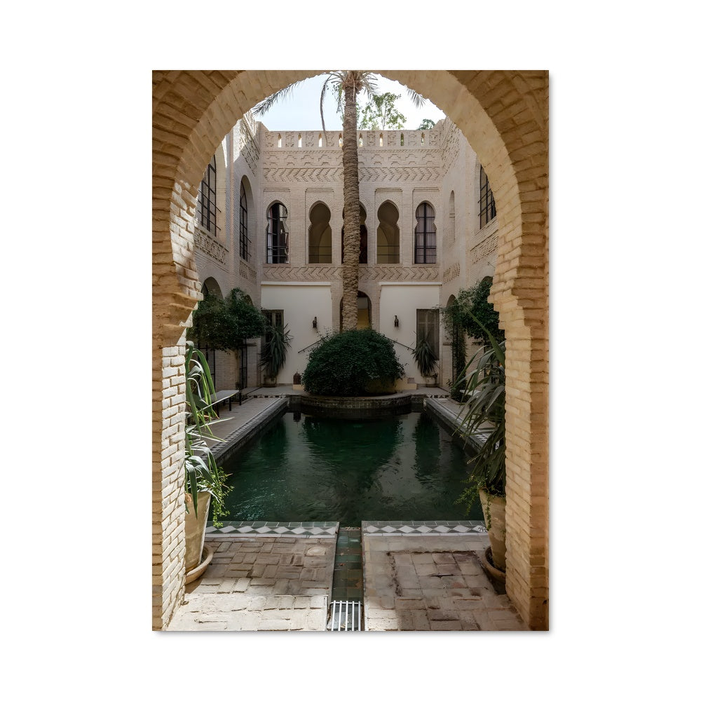 Poster Oasis Tunisien