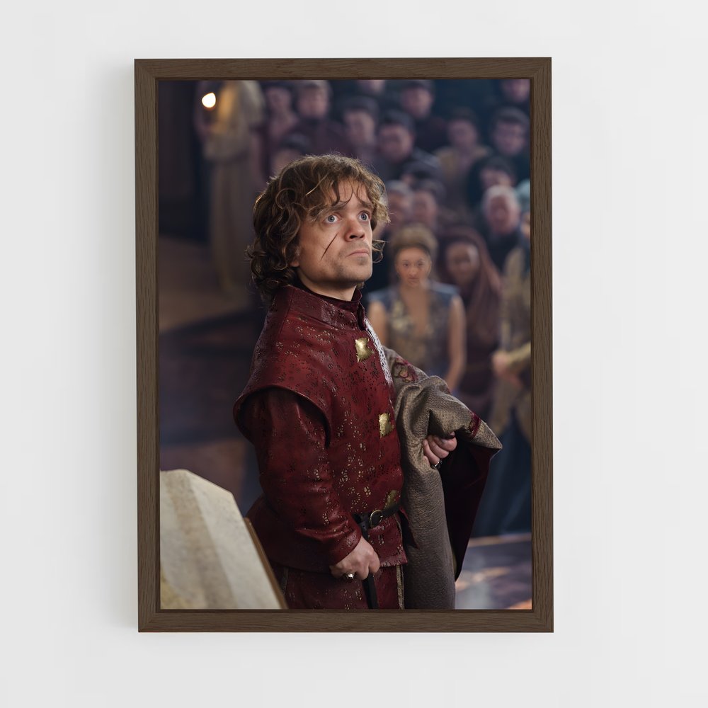 ap-tyrion lannister-6 cadre Bois foncé