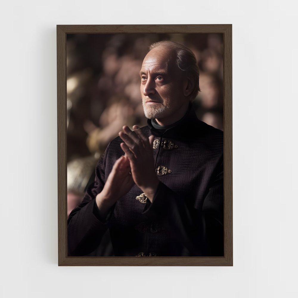 ap-tywin lannister-10 cadre Bois foncé