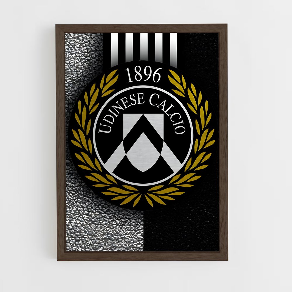 ap-udinese calcio-4 cadre Bois foncé