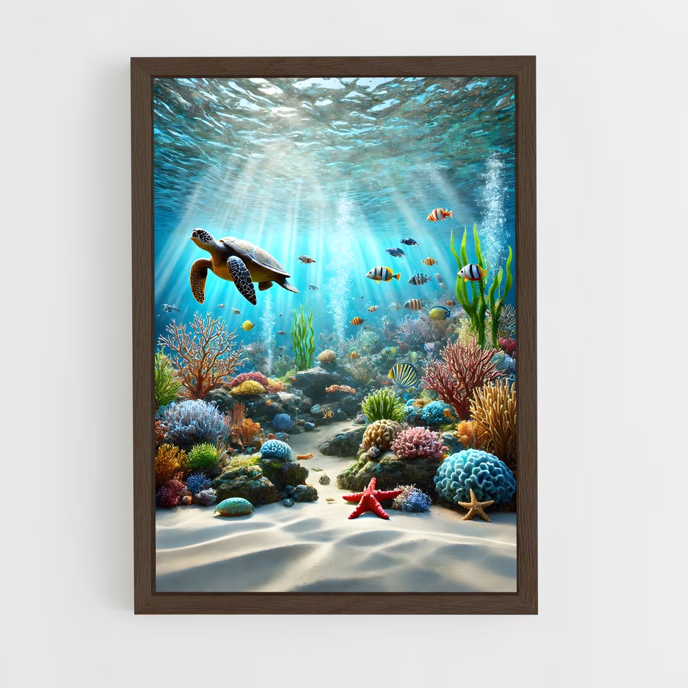 ap-underwater-1 cadre Bois foncé