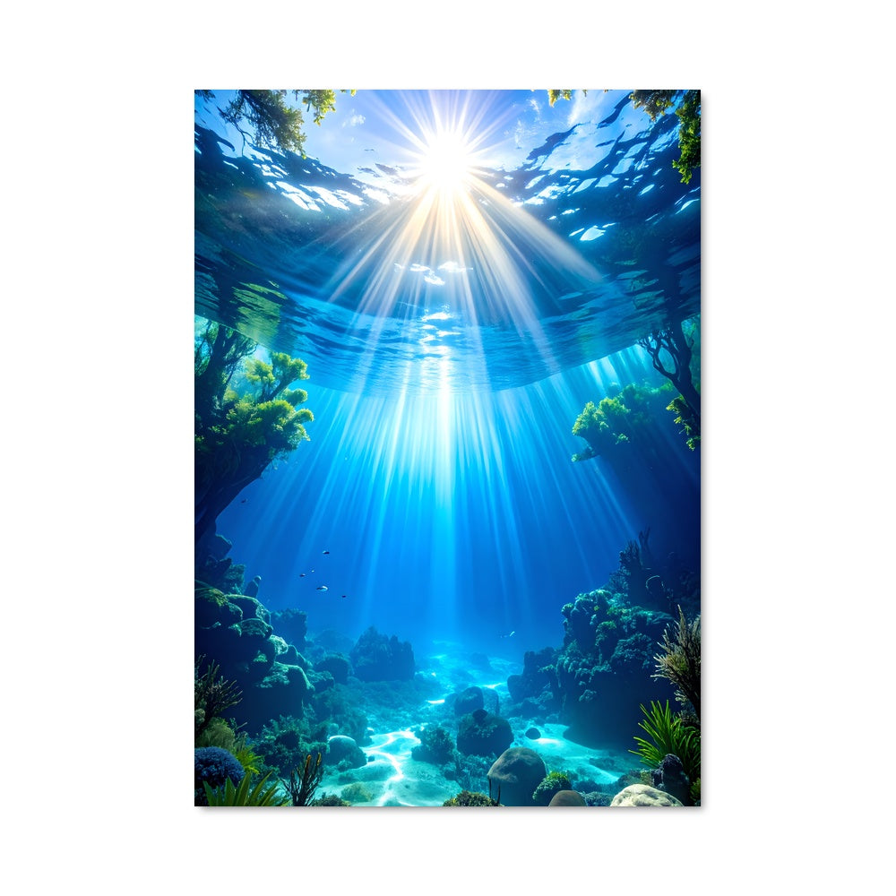 Poster Éclats Aquatiques