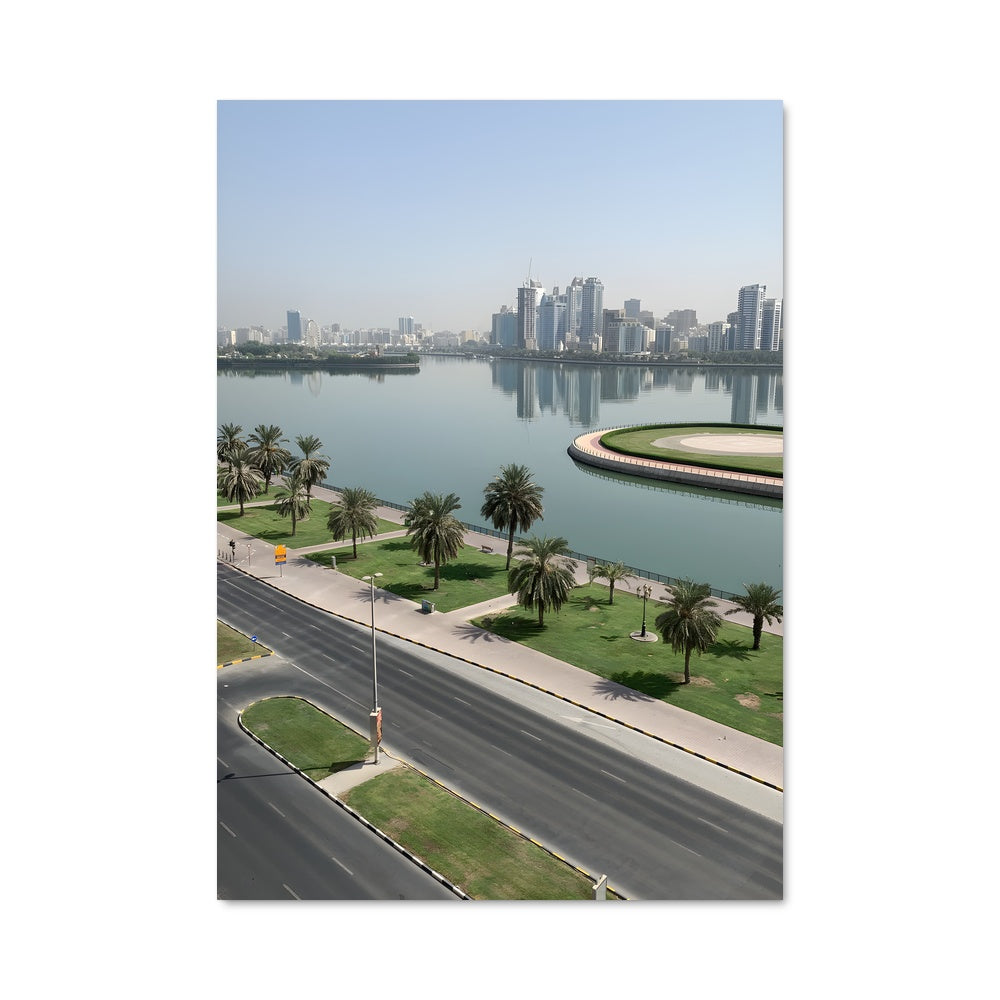 Poster Skyline des Émirats