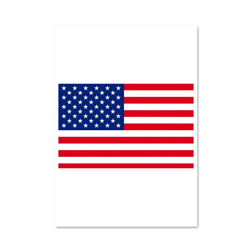 Poster United states flag 85808