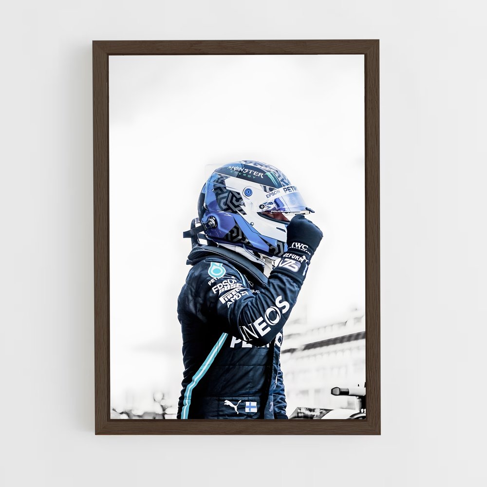 ap-valtteri bottas-1 cadre Bois foncé