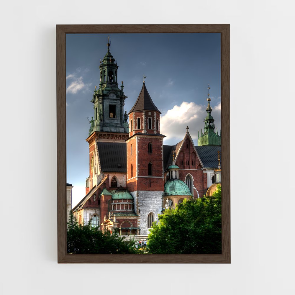ap-wawel castle-1 cadre Bois foncé