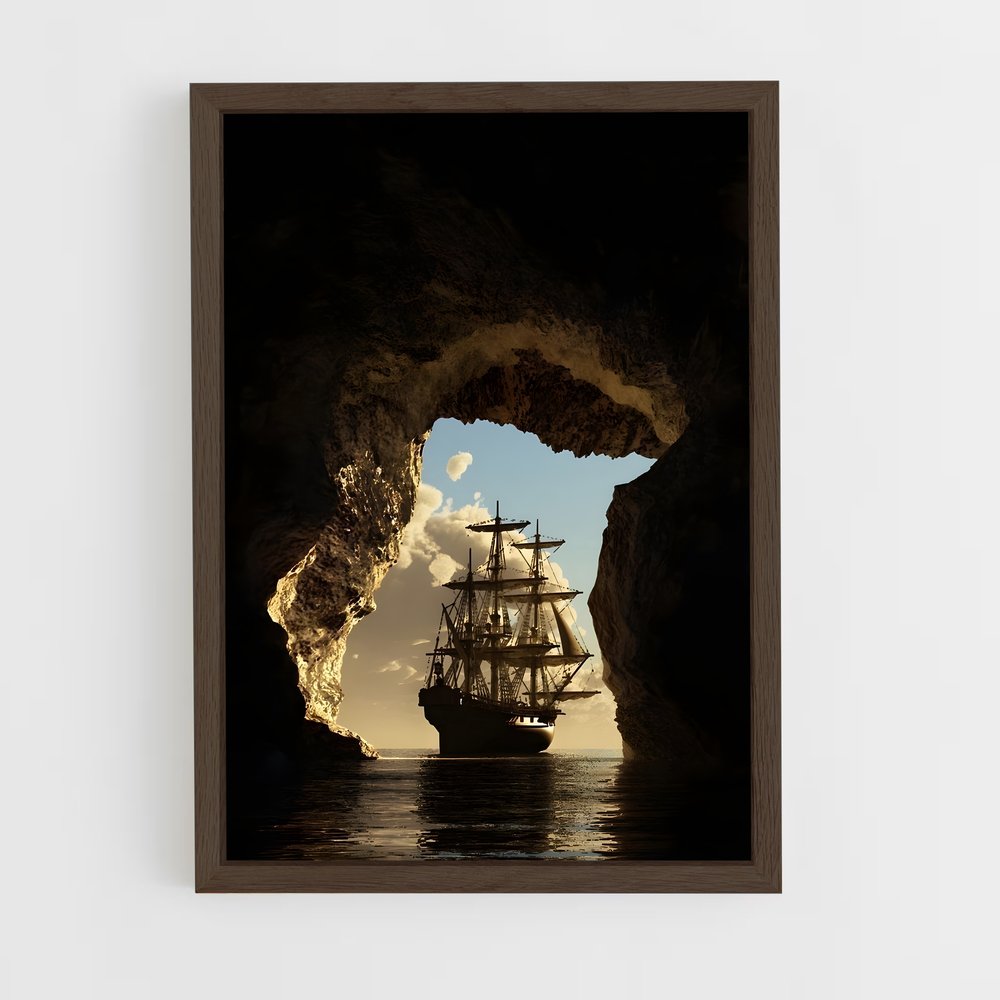 ap-whydah-1 cadre Bois foncé