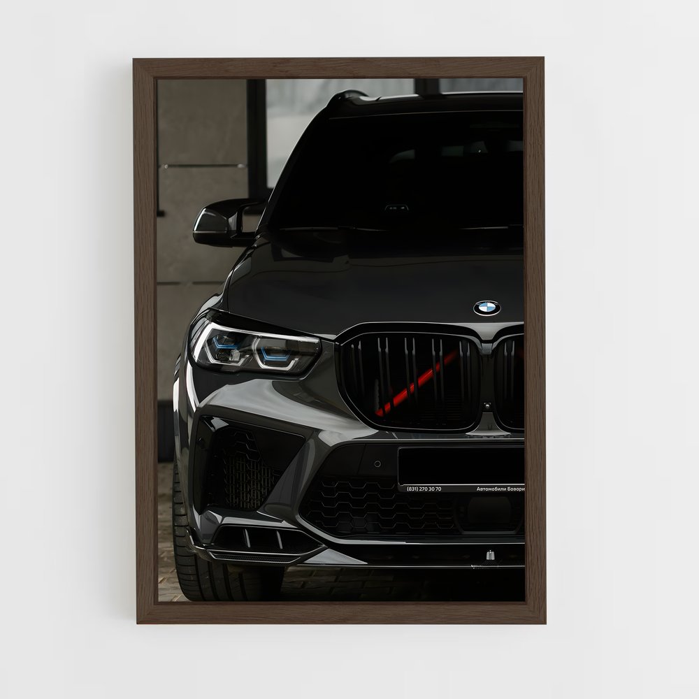 ap-x5m-1 cadre Bois foncé
