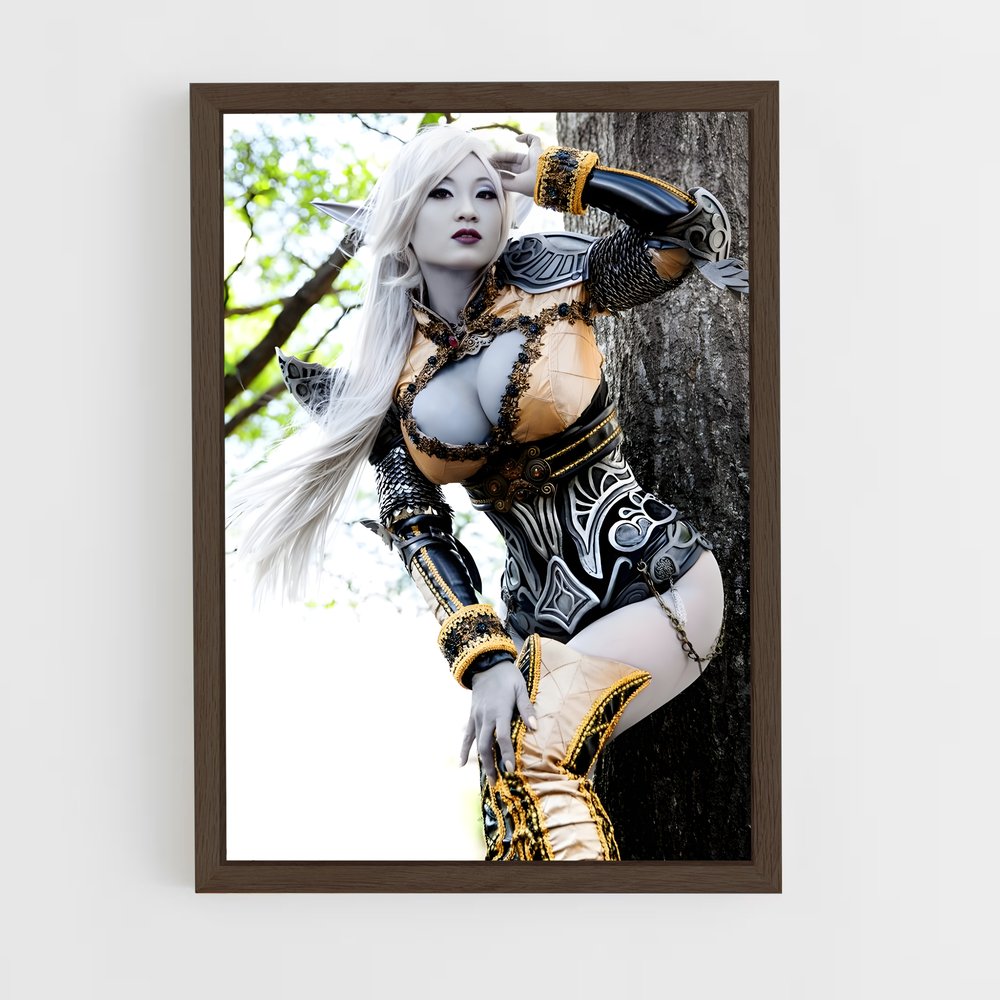 ap-yaya han-1 cadre Bois foncé