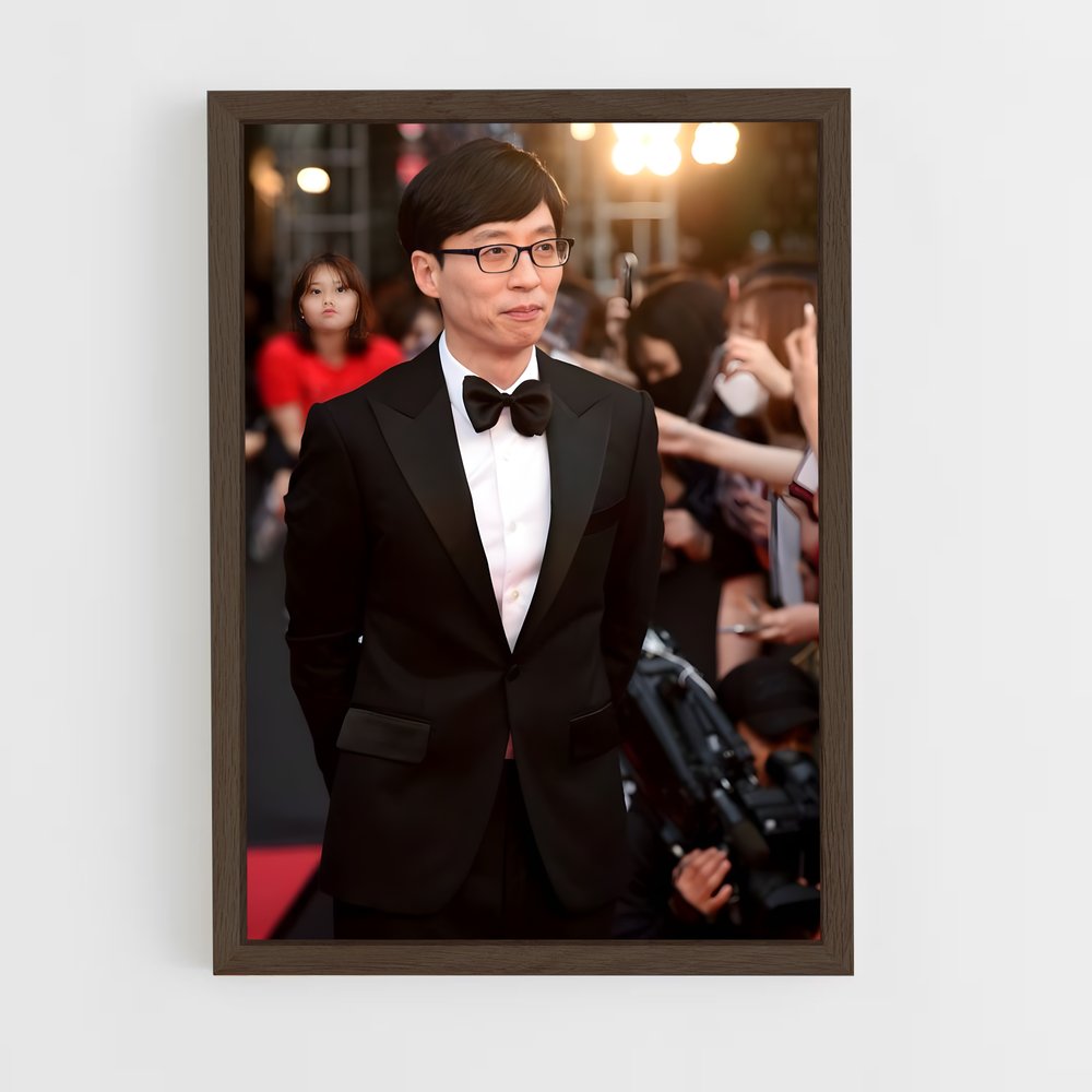ap-yoo jae-suk-2 cadre Bois foncé