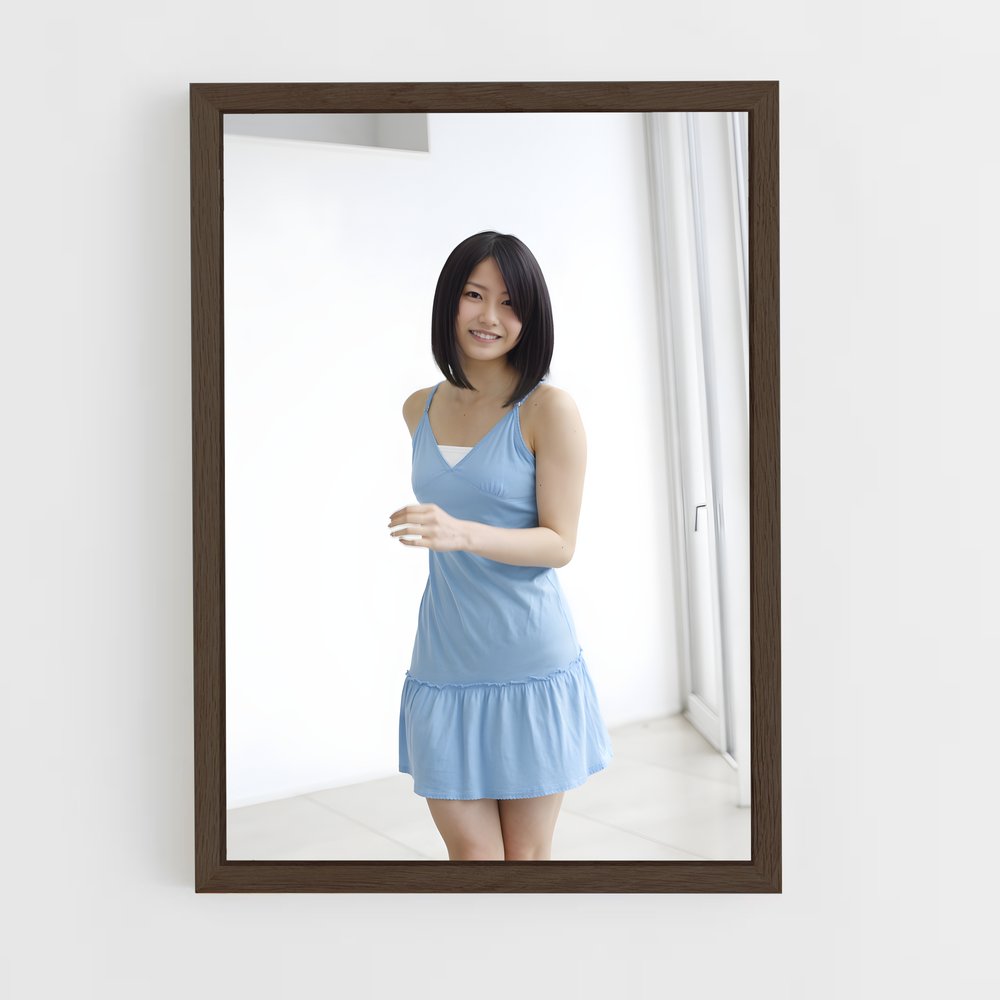 ap-yui yokoyama-1 cadre Bois foncé