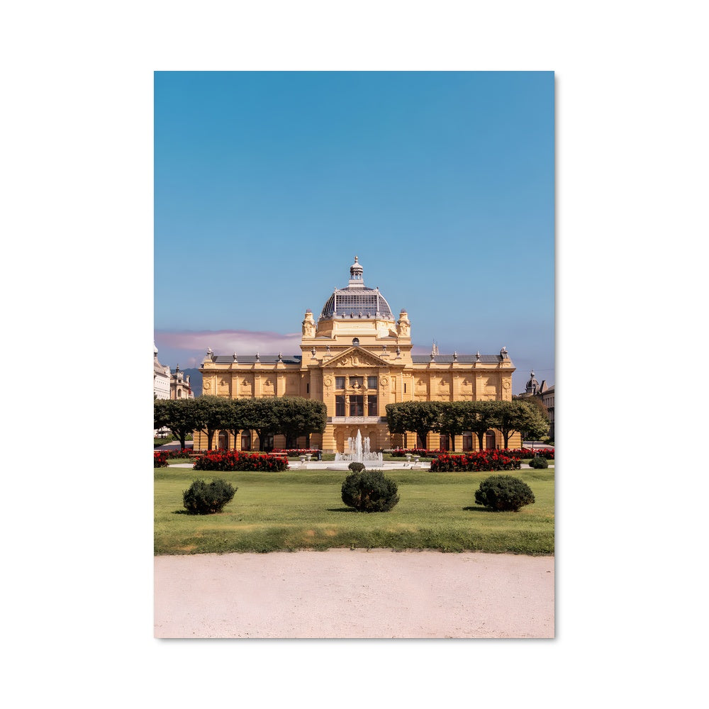 Poster Fontaine de Zagreb