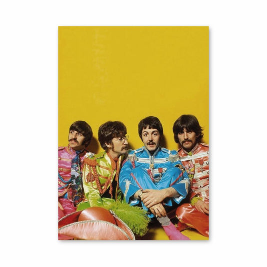Poster The Beatles Coloré