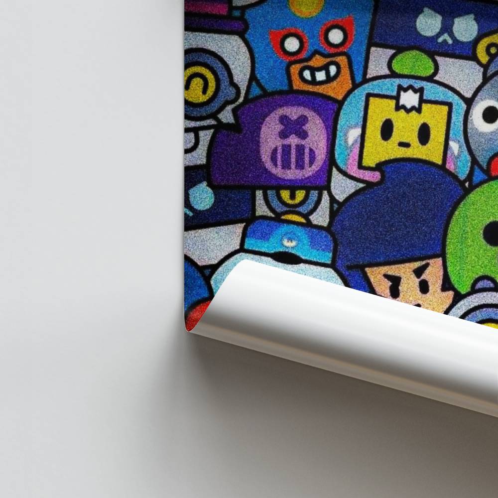 Pôster Emoji Brawl Stars