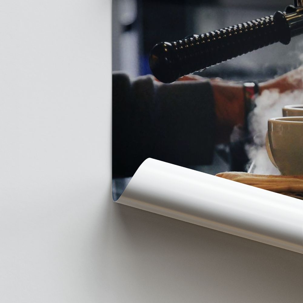 Póster Máquina de Café