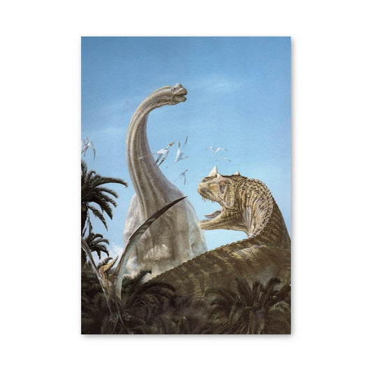 Poster Dinosaure Géants