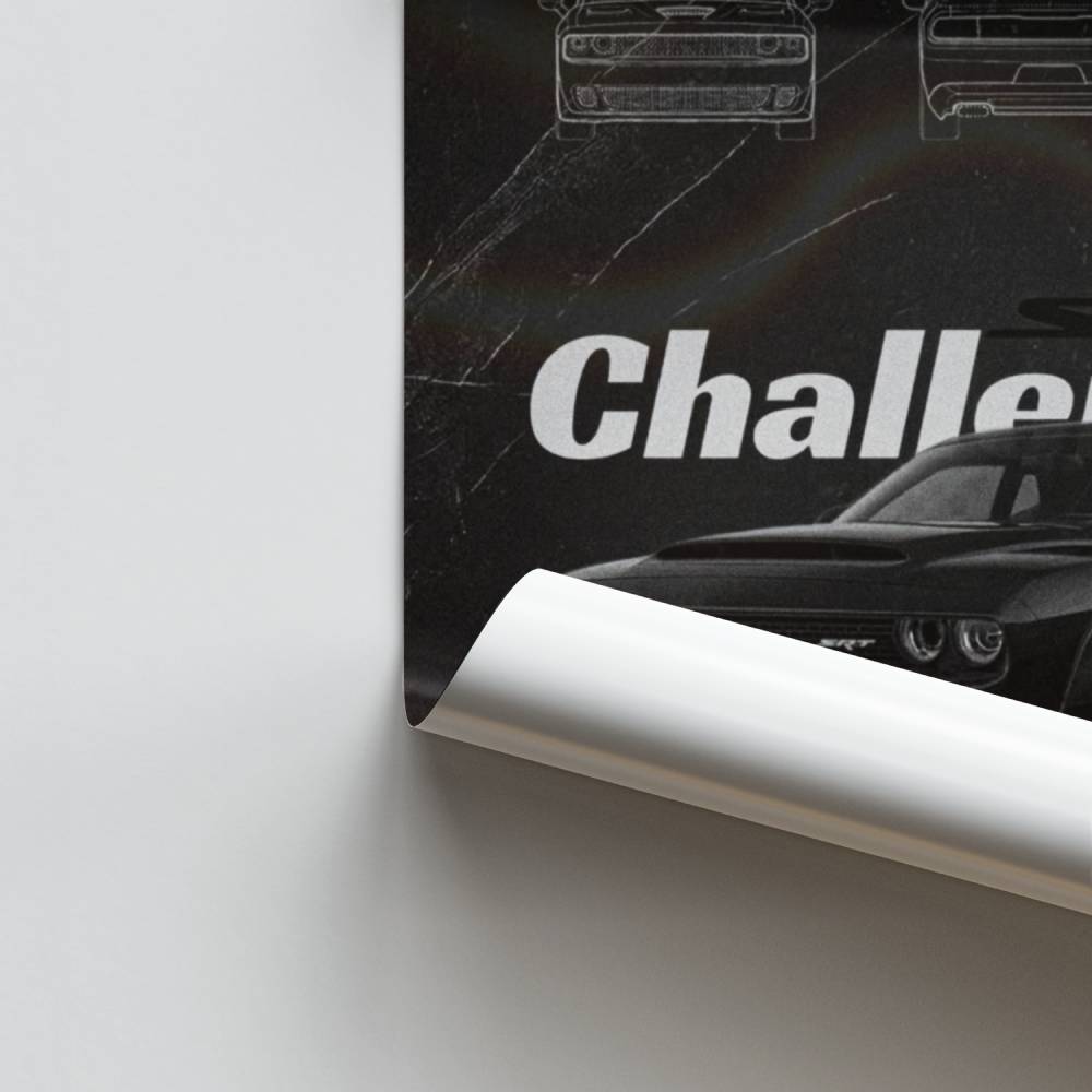 Pôster Dodge II Challenger