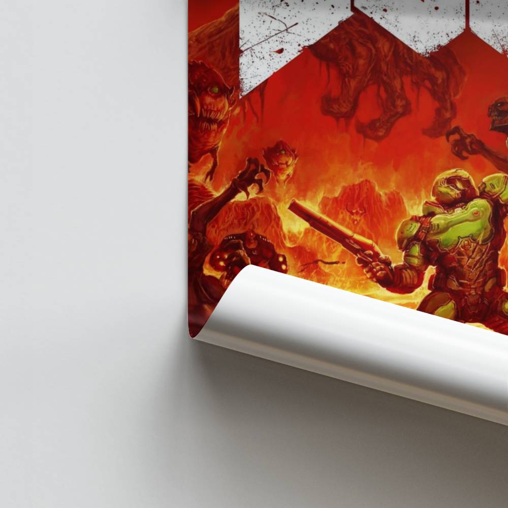 Pôster do jogo Doom