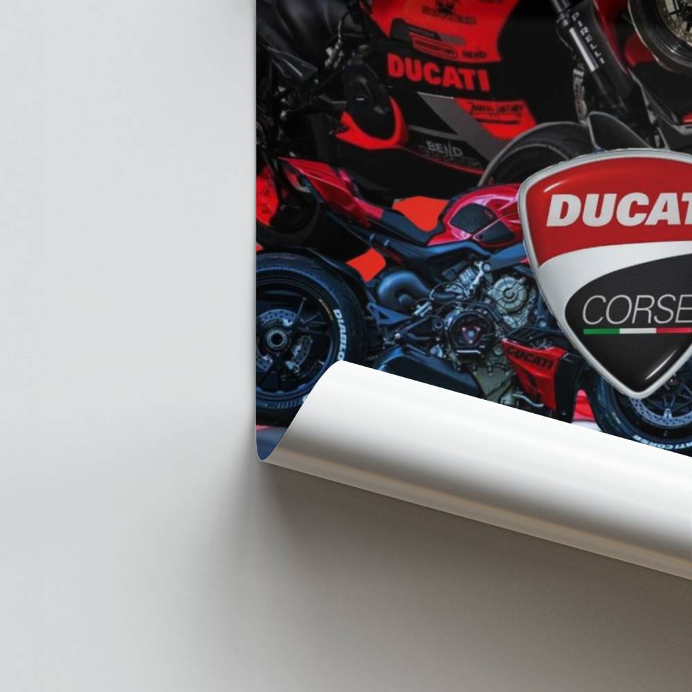 Pôster Ducati Corse