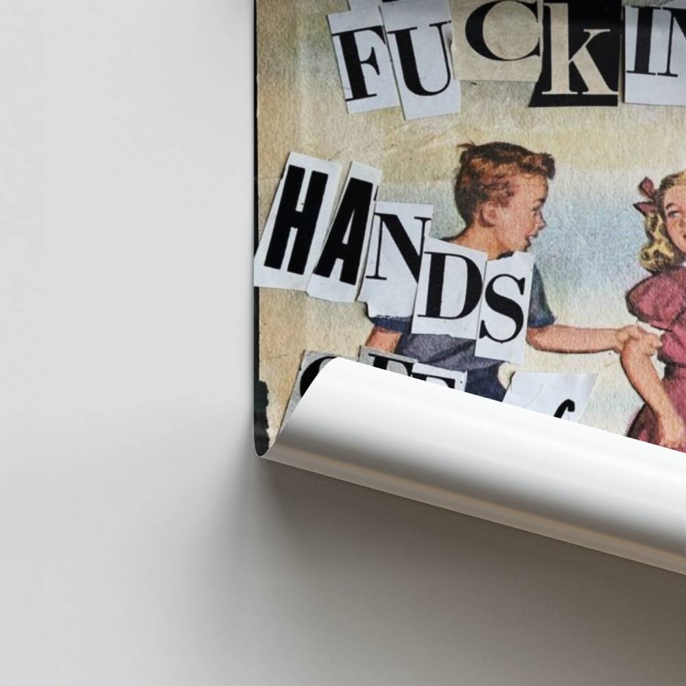 Tire suas mãos do pôster