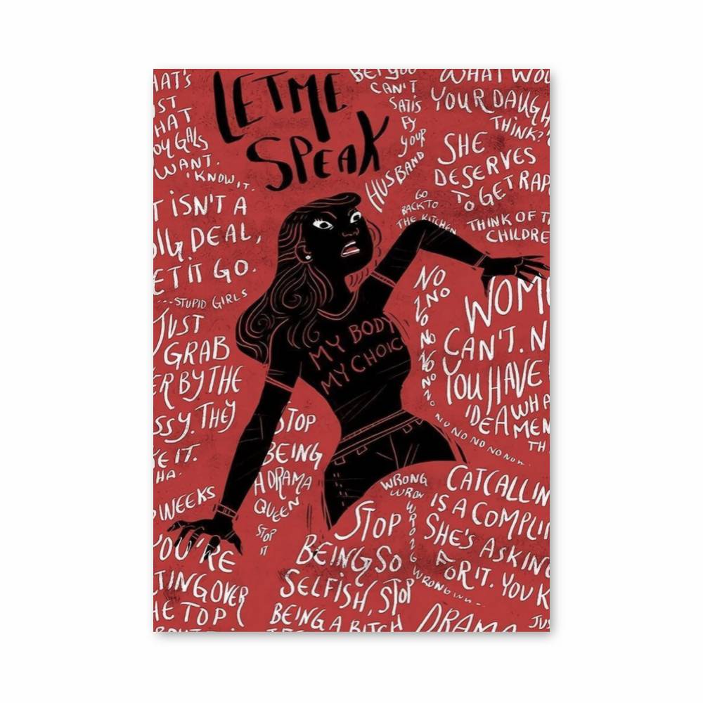 Poster Parole féminine