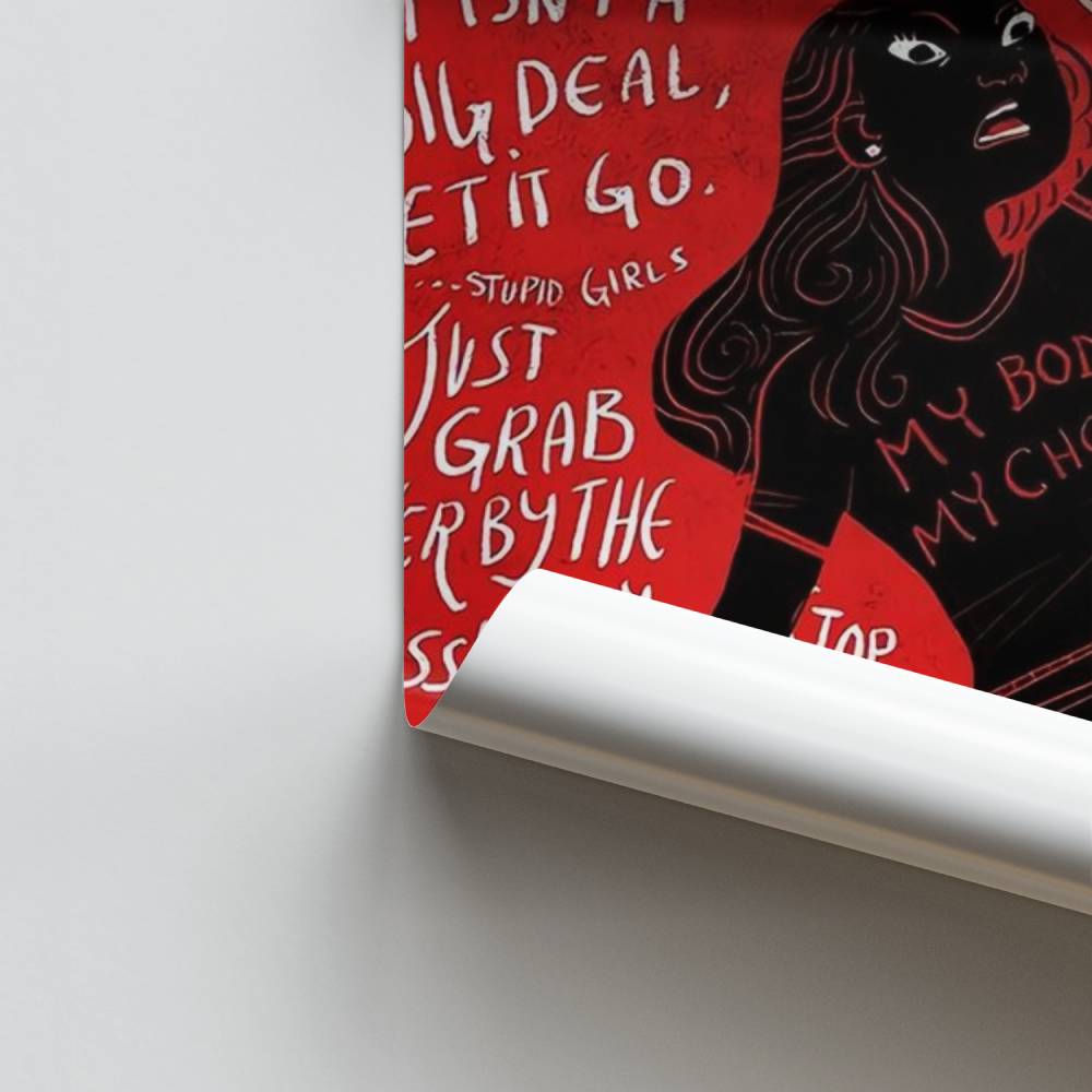 Pôster Palavra Feminina