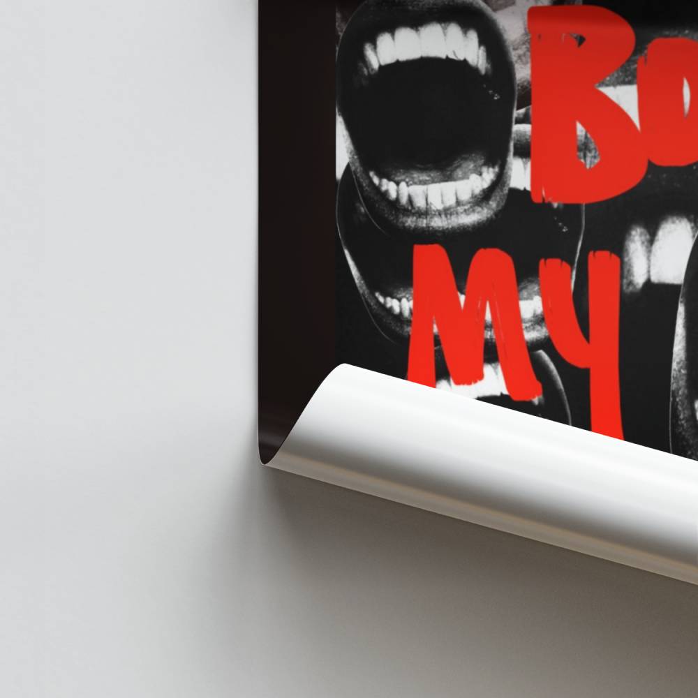 Poster Meu corpo minha escolha