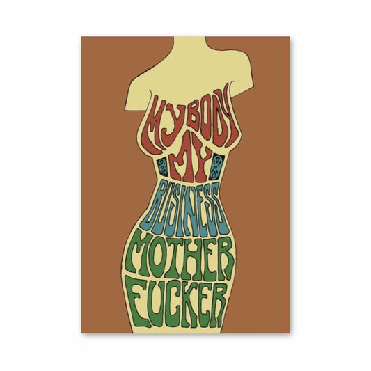 Poster Vintage Féministe