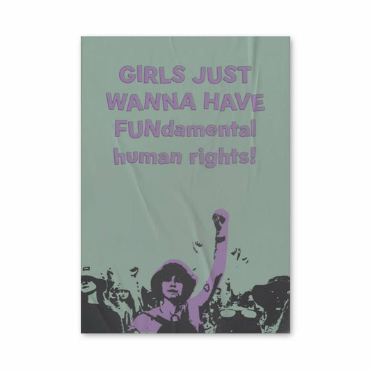 Poster Droits des femmes