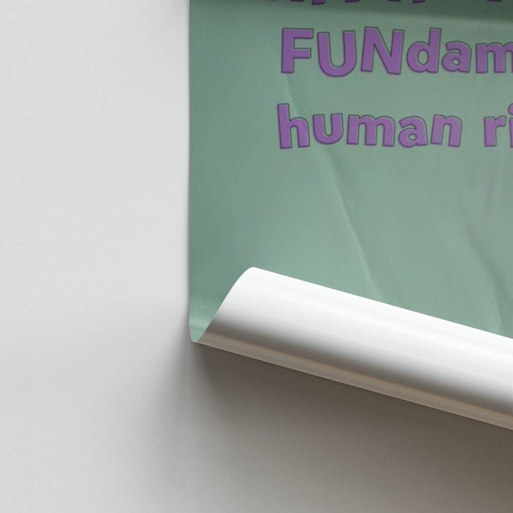 Pôster Direitos das Mulheres