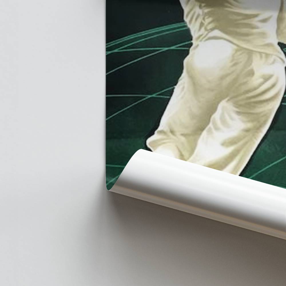 Pôster de esgrima vintage